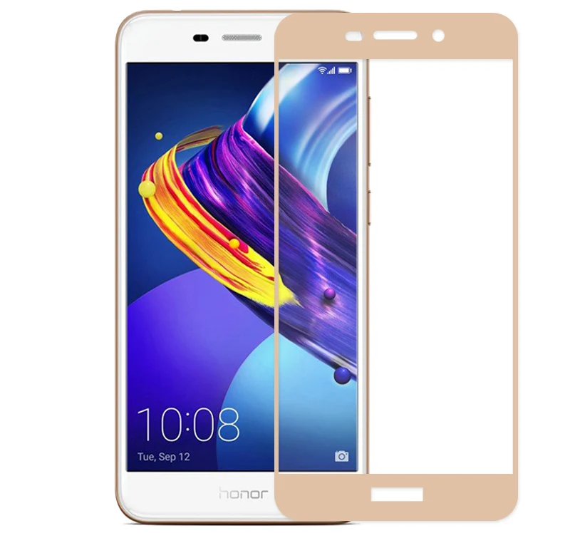 Beworlder закаленное Стекло для huawei Honor 6C Pro Полное покрытие Экран Защитная пленка V9