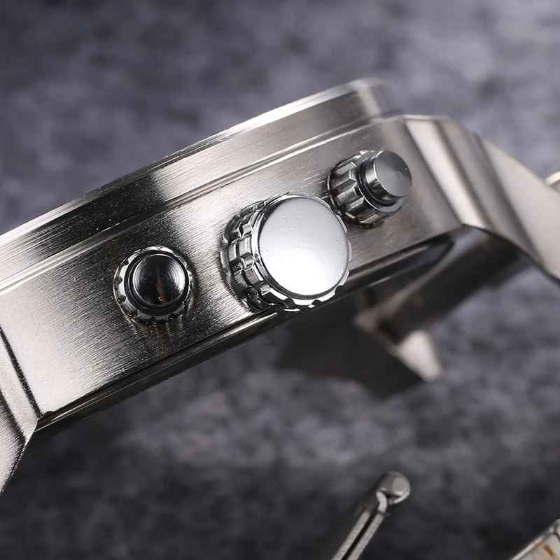 2019 часы для мужчин Элитный бренд Cagarny Dual Times для мужчин спортивные наручные часы водостойкие сталь кварцевые для мужчин часы Relogio Masculino