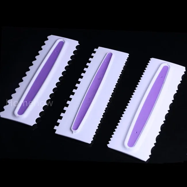 Icing smoother comb 3 j