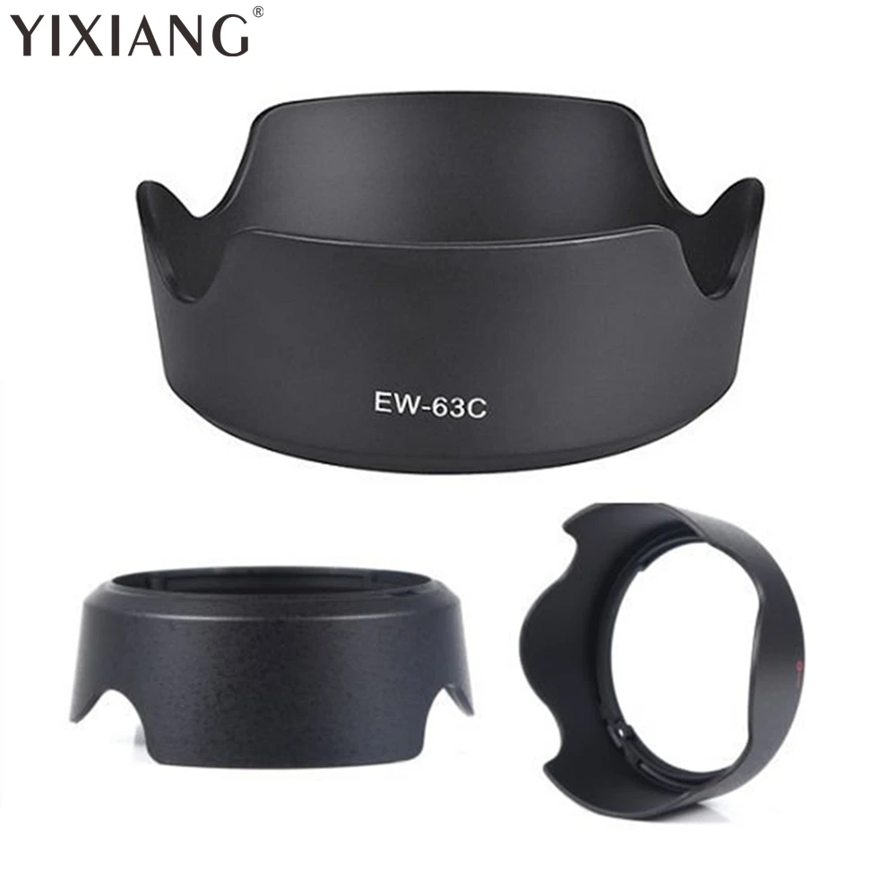 Бленда для объектива YIXIANG Φ EW63C Canon EW-63C 18-55 мм f/3 5-5 6 IS STM camera EF-S protetor ew 63c | Электроника