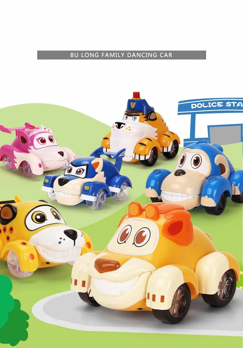 Большой! Аниме Vroomiz классический каваи Южная Корея трения тянуть назад Автомобили мультфильм игрушки для детей подарок Детские заводные игрушки