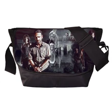 Tv Show The Walking Dead Jeunes Hommes Femmes Sac de Messager Daryl Dixon Voyage Sac Rick Épaule Sacs Sacs D’école Pour adolescents