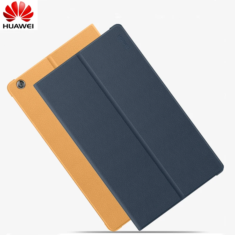 

Original Huawei Mediapad M3 Lite 8.0" Leather Flip Case With Sleep / Wake Function Stand Full Protect Tablet Funda Cover Case