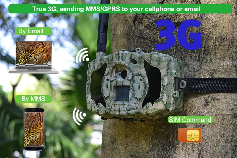 MG98 3g с кабелями постоянного тока 30MP беспроводные камеры GPRS MMS сотовая 3g охотничьи камеры невидимые ИК и 100 футов черные ИК игровые камеры