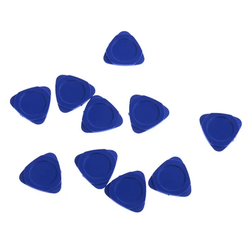 

10Pcs Hot! Plastic Thin Slim Guitar Picks Triangle Mobile Phone Repair Tools Kit Pry Opening Tool Set For Phone Hand Tools