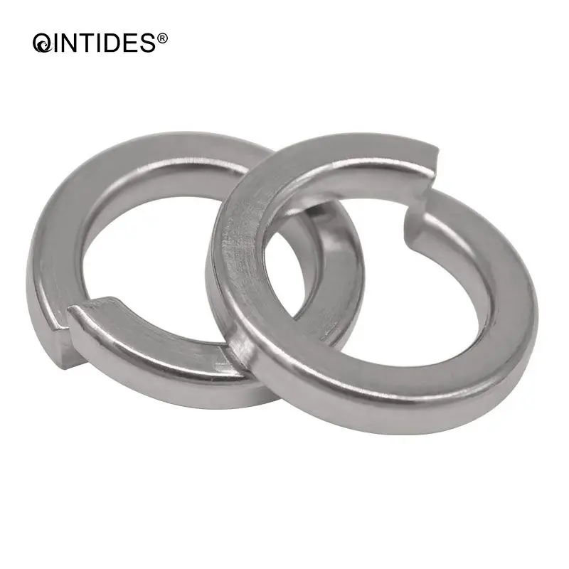 QINTIDES M1.6 - M20Single coil spring lock washers Normal type 304/316  stainless steel Spring washers Open elastic gasket