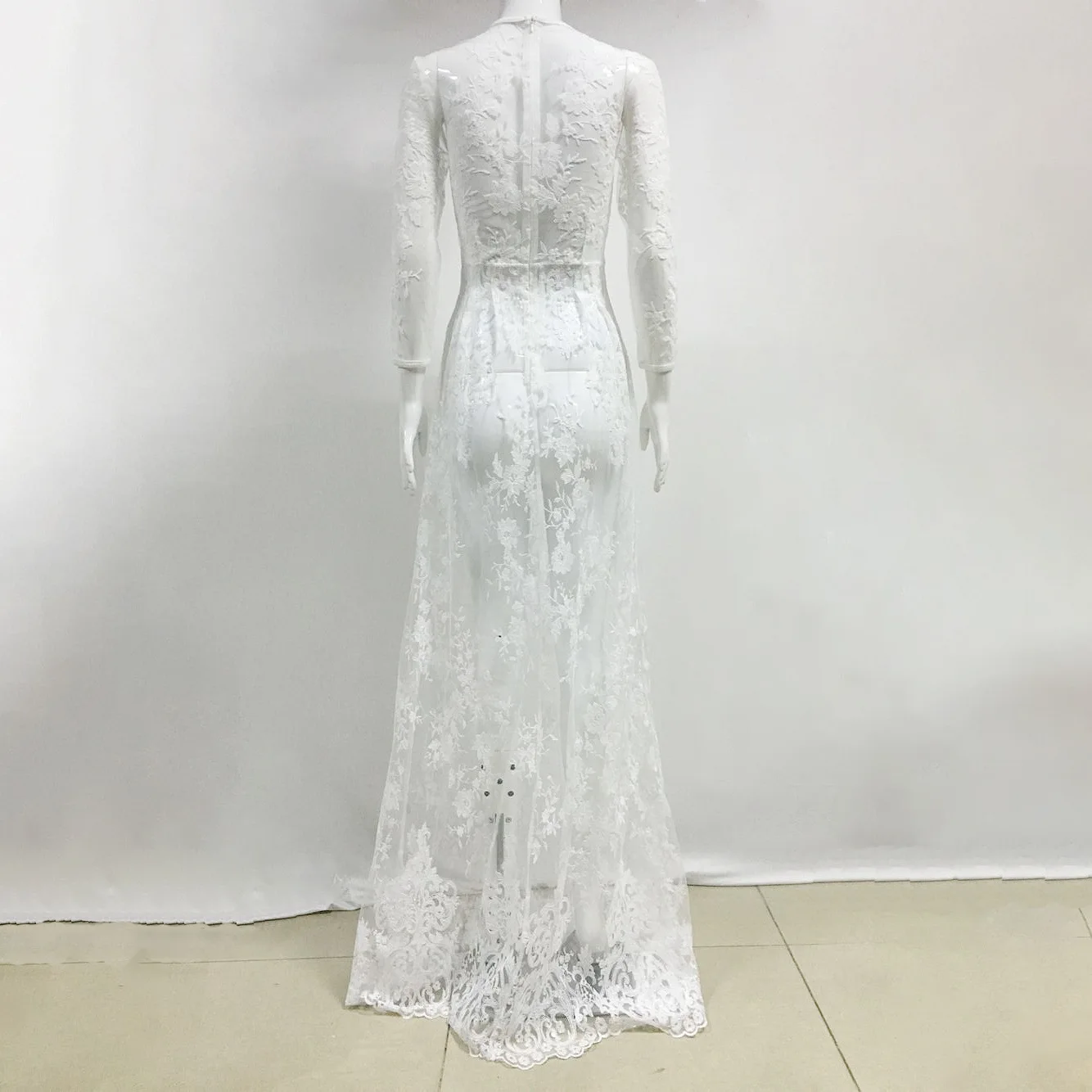 Vestido Longo однотонное прямое без рукавов Кружевное осеннее сексуальное& Клубное срочное ограниченное Vestidos De Fiesta балахон длинное платье очаровательное женское