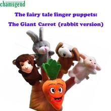 Горячая 5 шт. палец даже, рассказ, хорошие игрушки, марионетка руки для подарка ребенка 31 августа