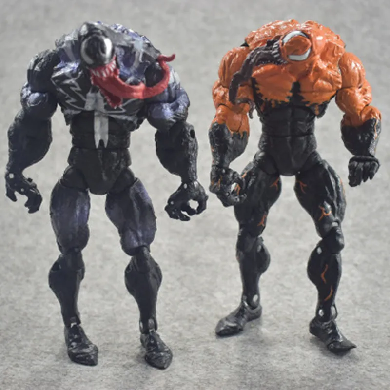 

2020 New 18cm Marvel Red Venom Carnage in Movie The Amazing SpiderMan BJD Joints Movable Action Figure Model Toys for children