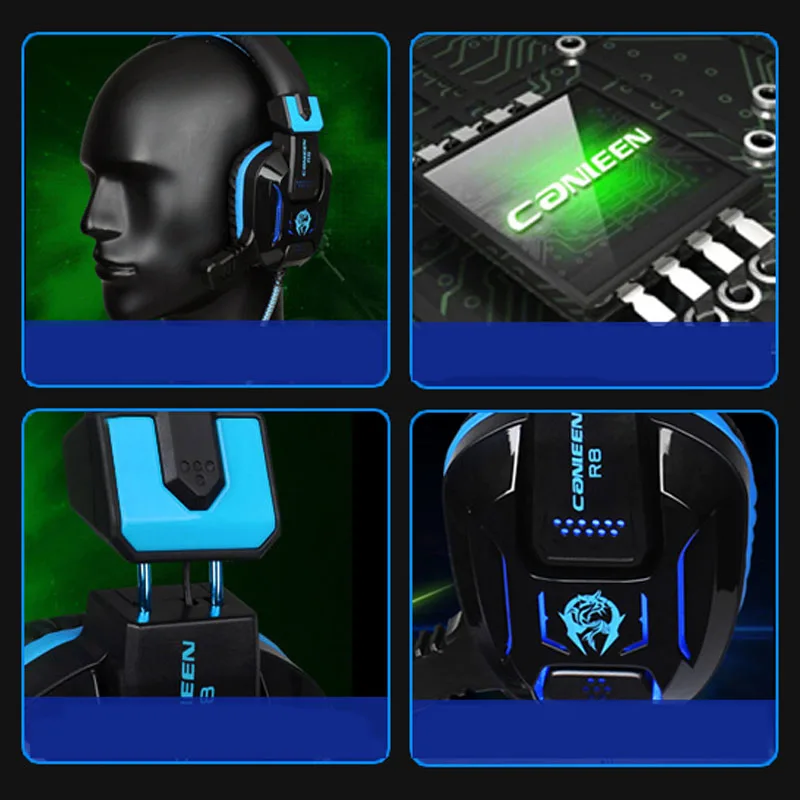 Новинка игровая гарнитура Canleen Pro 3 5 мм наушники для игр головной телефон с