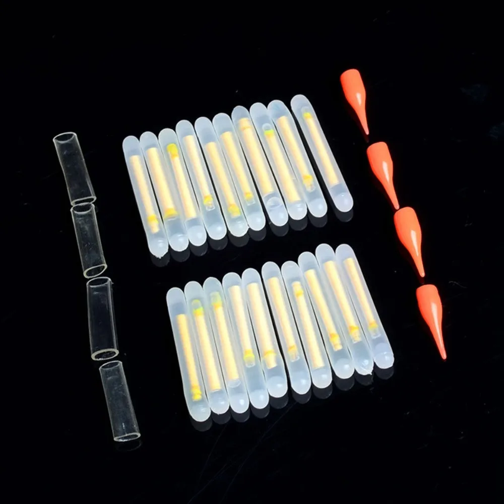 Жесткий рыбы lightsticks палочки с подсветкой поплавок ночного свет плавает для