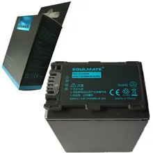 NP-FH100 NP FH100 Digital Camera Battery NPFH100 For Sony SR42E 46E 60 62E 65E 82E 85E 200E 220E 300E