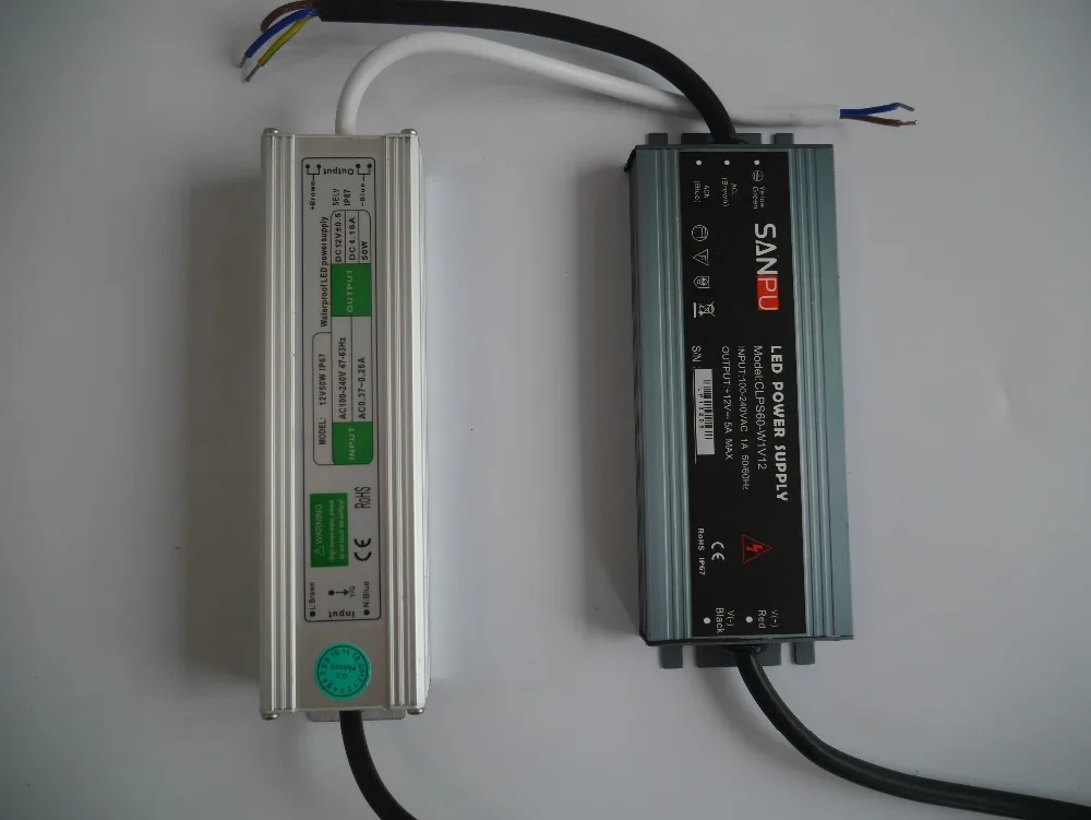 Ultra-fino da Fonte de Alimentação Conduziu o Motorista para a Tira Transformador Impermeável w - 100 120 150 200 Conduzida Ip67 Dc12v 60 11 Transformador impermeável ultra-fino da fonte de alimentação