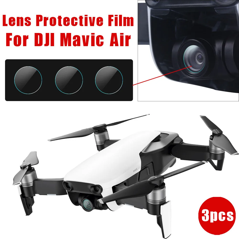 

3PCS Ultra Thin Premium Tempered Glass Lens Screen Protector For DJI Mavic Air 20J Drop Shipping