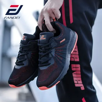 

FANDEI Winter Running Shoes For Men Sneakers Sport Shoes for Male Outdoor Walking Sneaker Lace-up Breathable Mesh Mens Trainers