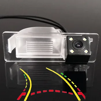 

170D Intelligent Dynamic Trajectory Tracks Car Rear View Backup Parking Assistance Camera For Volkswagen Santana/Skoda Rapid