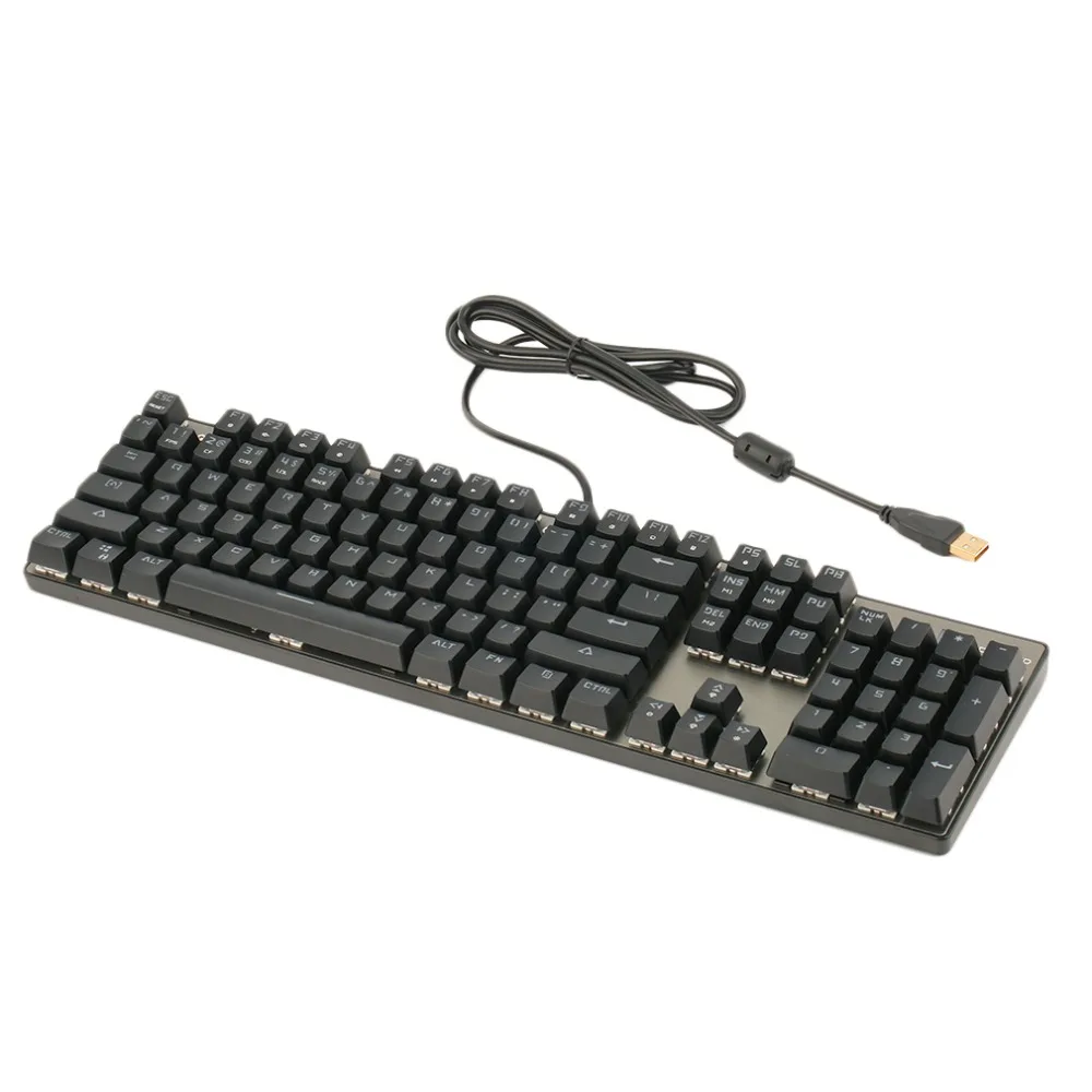

New E-sport Gaming Keyboard Black Switch Light mixing Mechanical For PC laptop