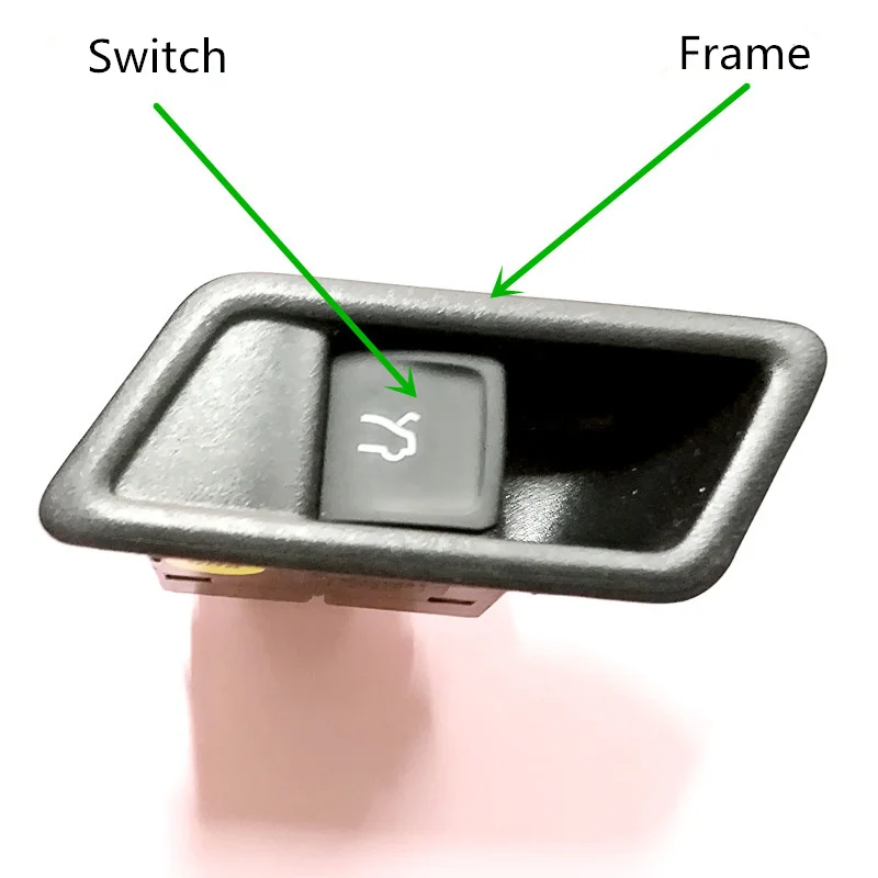 OEM Кнопка багажника с рамкой панели для Skoda Rapid 34D 959 831 D - Цвет: Switch with Frame