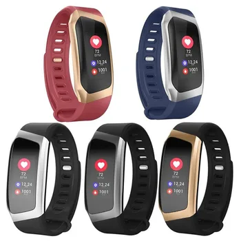 

E18 Smart Bracelet Blood Pressure Heart Rate Monitor Fitness Activity Tracker Waterproof Sport Band