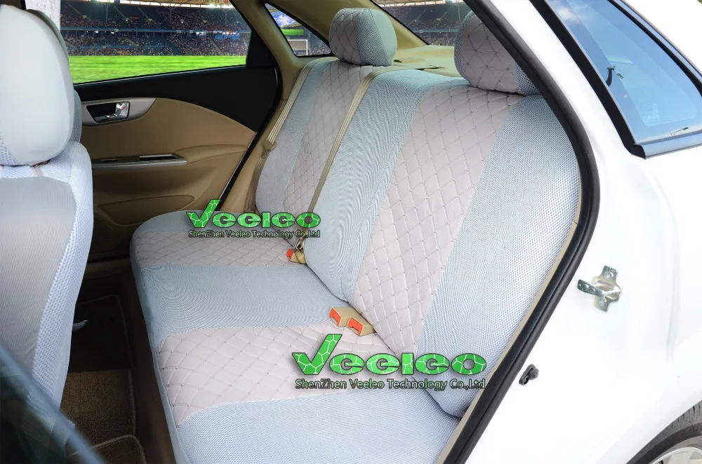 Front Rear Universal Car Seat Cover For DAIHATSU Boon Tanto MoveLatte Mira Gino Storia Perodua Myvi Silk Material In Automobiles Covers From
