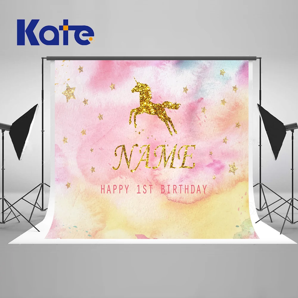 

Kate 7x5ft Twinkle Twinkle Little Star Birthday Pink Backgrounds For Photo Studio Backdrop Unicorn Newborn Princess Backdrop