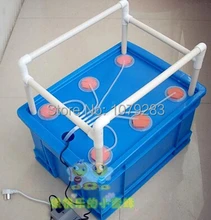 mist Aeroponics pot with 10 net cup and Propagator with cycle timer MIST AERO-POT cloner bucket noise free