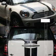 Капот + Задние наклейки (6 шт./компл.) Для mini cooper s clubman R55 наклейка авто стайлинг