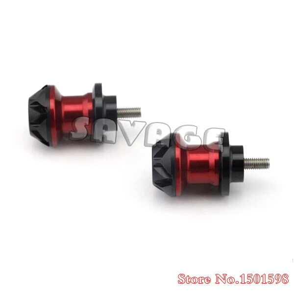 Мотоцикл 6 мм CNC алюминиевый маятник Катушки слайдер для Aprilia RSV 1000/R 4 SL 750 Shiver|aluminum