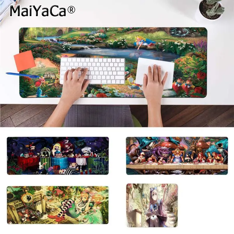 

MaiYaCa My Favorite alice in wonderland Customized MousePads Computer Laptop Anime Mouse Mat Durable Rubber Mouse Mat Pad