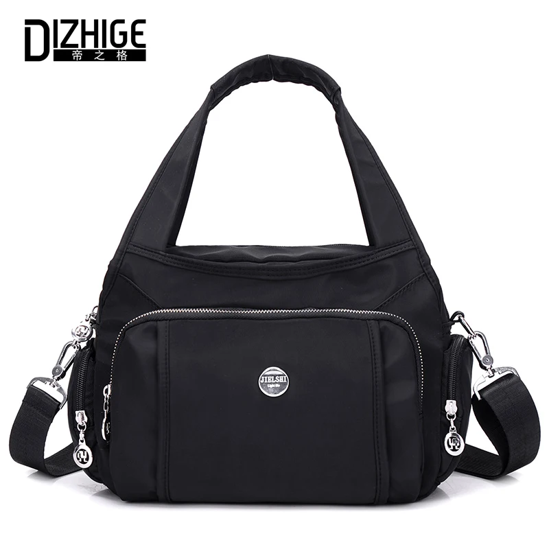 DIZHIGE العلامة التجارية أزياء المرأة حقيبة يد الصلبة عالية الجودة Crossbody حقائب للنساء قدرة كبيرة للماء حقيبة كتف الإناث DIZHIGE العلامة التجارية أزياء المرأة حقيبة يد الصلبة عالية الجودة Crossbody حقائب للنساء قدرة كبيرة للماء حقيبة كتف الإناث