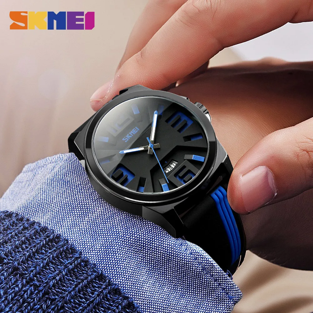 

zk30 Mens Watches Fashion Big Dial Sport Watches 30M Waterproof Calendar Quartz Watch Man military Clock Relogio Masculino 9171