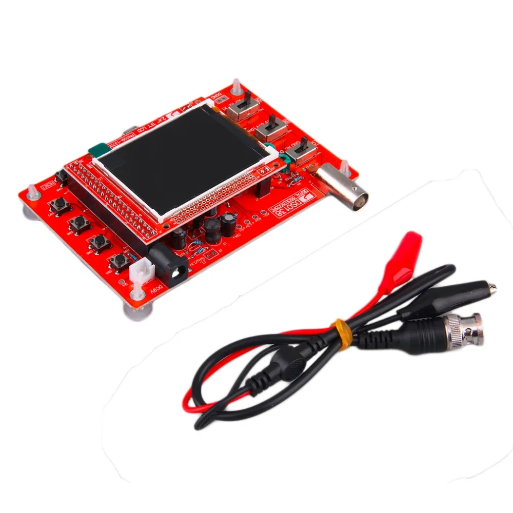 

2016 new DSO138 Soldered Pocket-size Digital Oscilloscope Kit DIY Parts Electronic