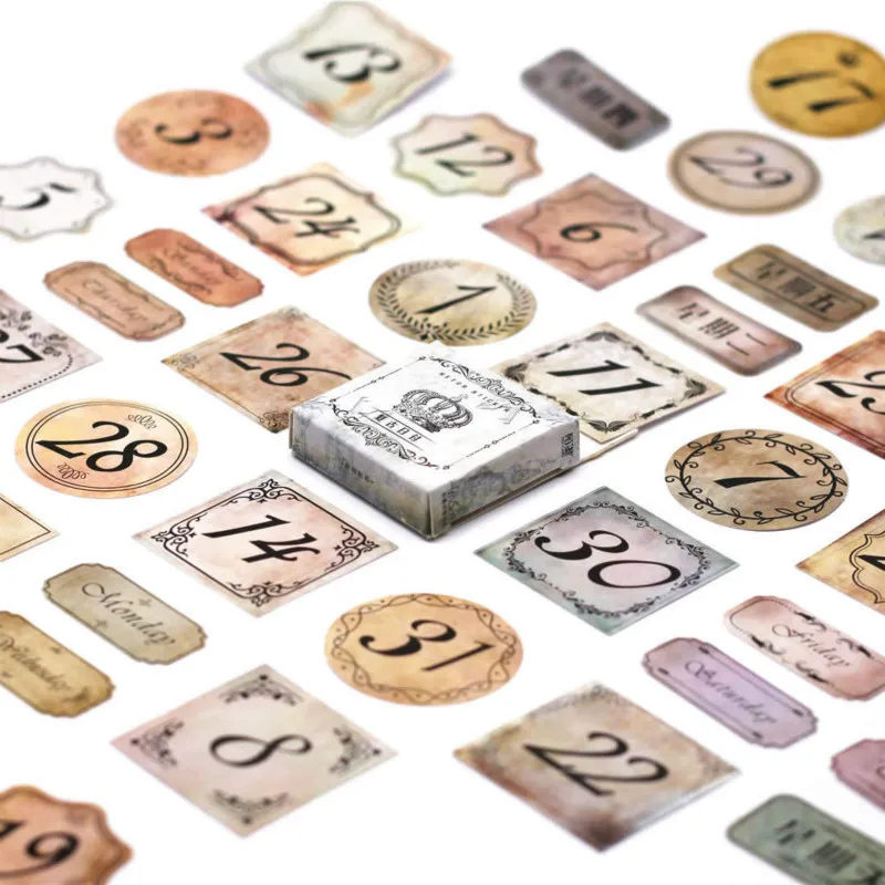 

Hot Sale Date Washi Tape Decorate Washi Masking Tape Set Japanese Diy Scrapbooking Sticker Office Adhesive Tape