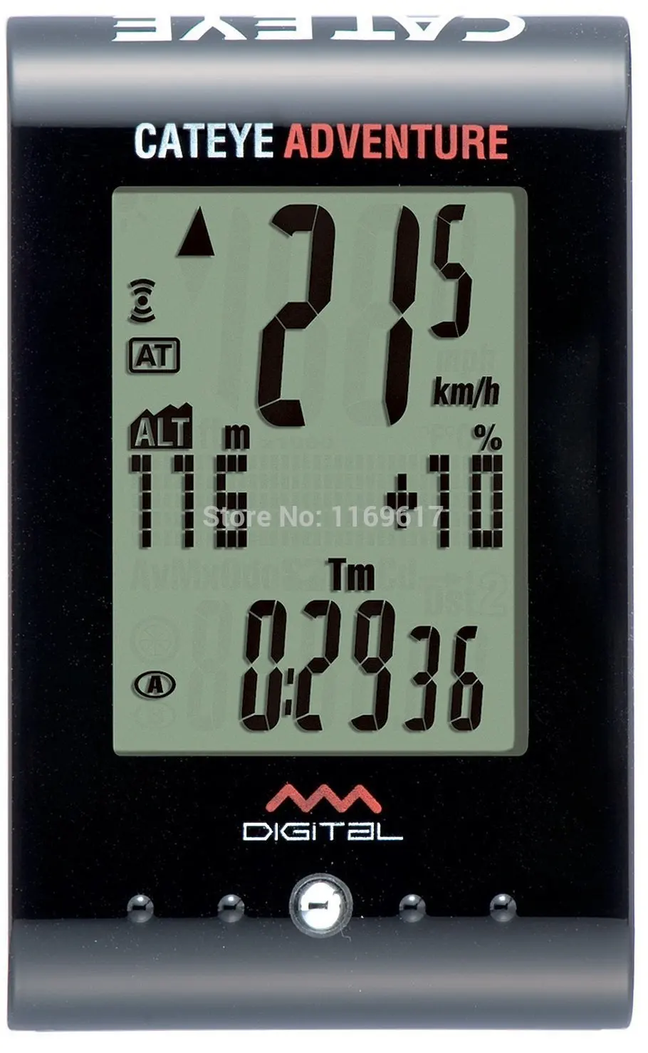 CATEYE Adventure Digital Wireless Speedometer Cycling bike Computer CC