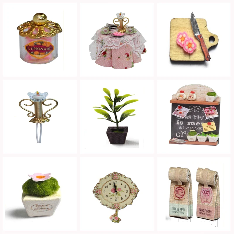 Handmade Doll House Furniture Miniatura Diy Doll Houses Miniature Dollhouse Wooden Toys For Children Grownups Birthday Gift H08