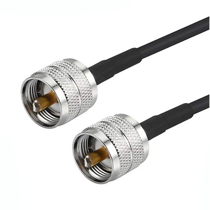 Adaptador para Rg58 Conector Uhf Macho Plugue Crimp Coaxial rf Rg142 Lmr195 Rg400 Cabo Navio Rápido jx 10 Pçs Pl259 2 Jx conector 10 pçs pl259 uhf macho