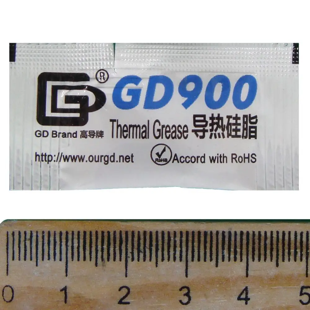 GD900 Теплопроводящая паста Силиконовая пластырь теплоотвод соединение Высокая производительность серый для процессора ST30 ST100 MB05