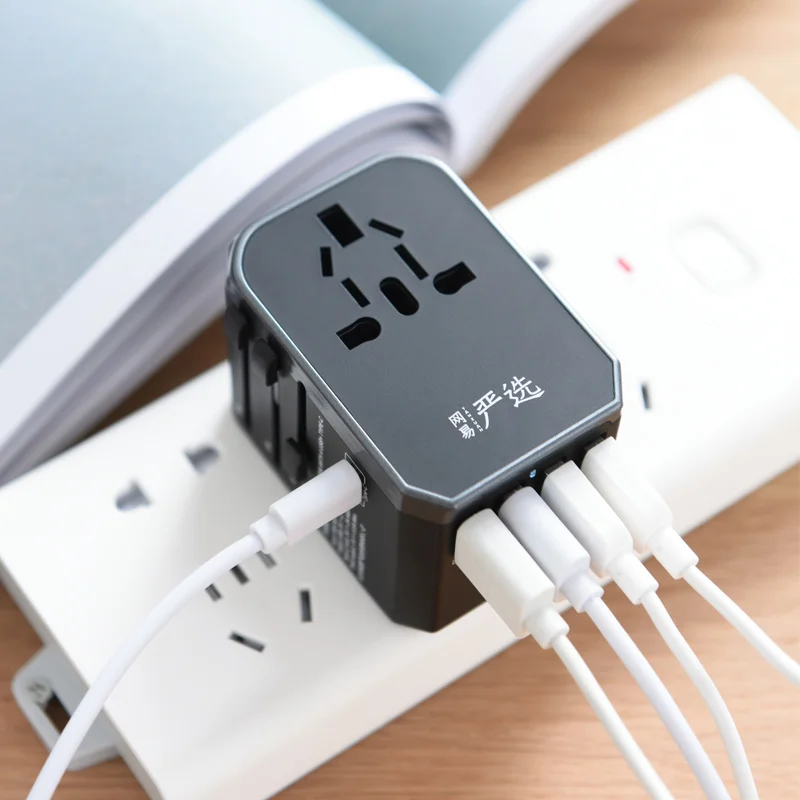 

Yeation Universal Power Sockets With USB Worldwide Charger Electric Plugs Sockets Converter