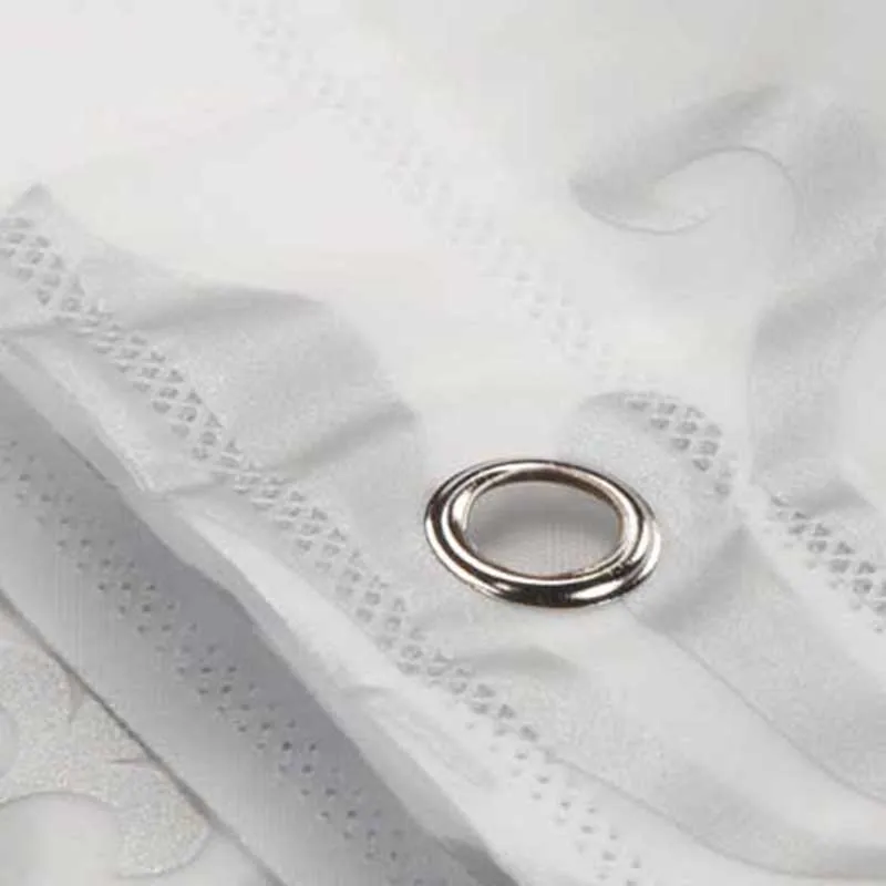 Продажа Европа белый peva Для ванной Шторы цветок экологичный Водонепроницаемый душ Шторы Ванная комната код Cortina ducha высокое качество