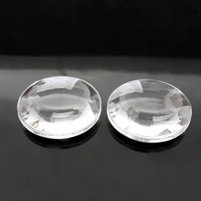 100 шт./лот Прямая с фабрики 37 мм двойные выпуклые линзы диаметр 37 мм фокусное расстояние 45 мм двояковыпуклый объектив google cardboard линзы ограниченного видения