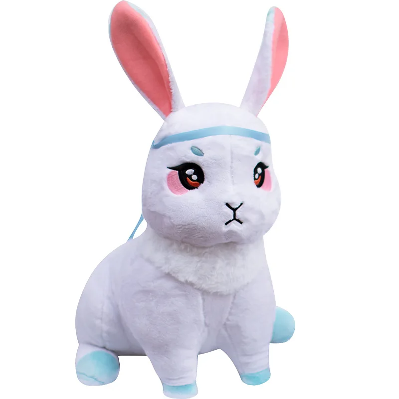 New Mo Dao Zu Shi Plush Doll The Founder of Diabolism Wei Wuxian LanWangji Pet Rabbit Plush Toy Cosplay Anime Around - Цвет: 35 x 42 cm