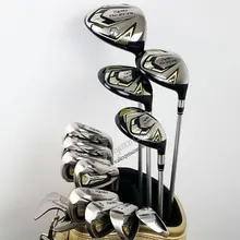 Новые клюшки для гольфа HONMA BEZEAL 525 полный набор HONMA 525 Golf. wood. утюги. клюшки для клюшек графитовая клюшка для гольфа без сумки