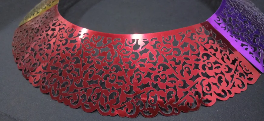 Bright Red Свадебное приглашение романтическая карта 10 шт./упак. стол место карты Декор сувениры вечерние Suppies украшения цветная карта 8ZSH195-10 - Цвет: Bright Red