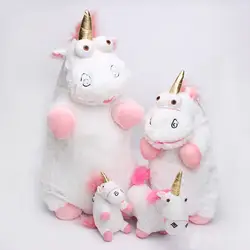4 размера Розовый Единорог детские плюшевые игрушки один рог лошадь мягкие куклы Мультяшные плюшевые Игрушечные лошадки милый подарок