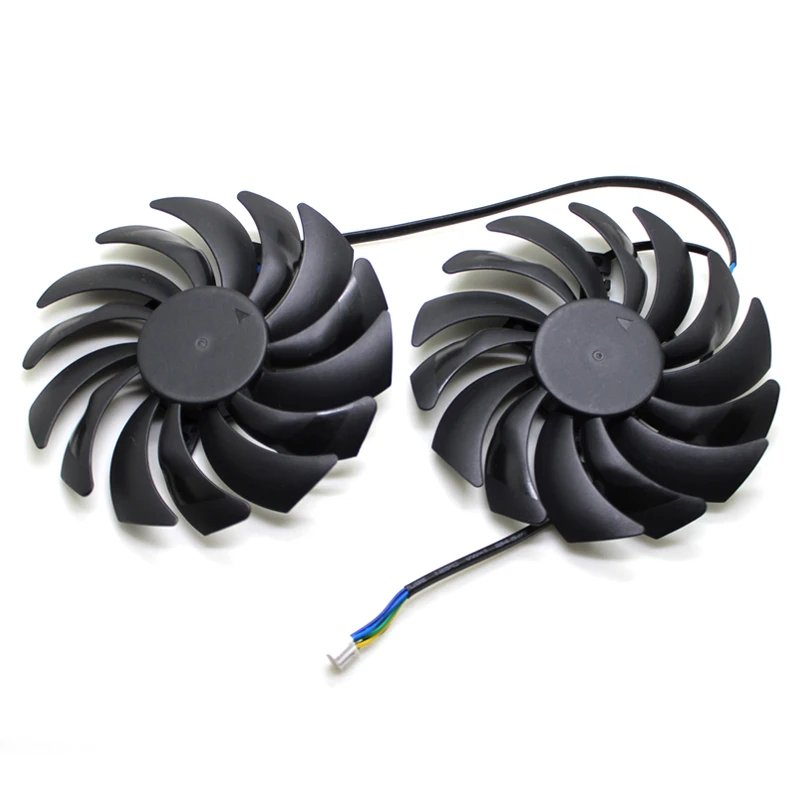 2 шт. PLD10010B12HH DC12V 0.40A 4PIN для MSI GTX1080Ti 1080 1070 1060 RX470 480 570 580 игровая Графика карты кулер вентилятор