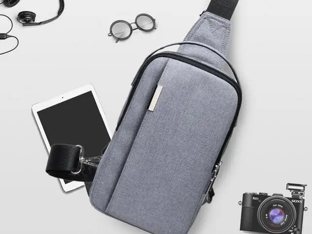 2018 Men&rsquo;s Casual Shoulder Bag Small Backpack Wild Multifunction