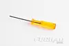 Tournevis Six angles, machine à coudre, outils intérieure du tournevis taille du tournevis: 1.6 boulon poignée jaune ► Photo 2/5