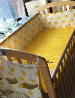 Детская кровать бампер 1 шт. Ins Горячая кроватка бампер детская кроватка вокруг защиты Облака Звезды Черное дерево дизайн
