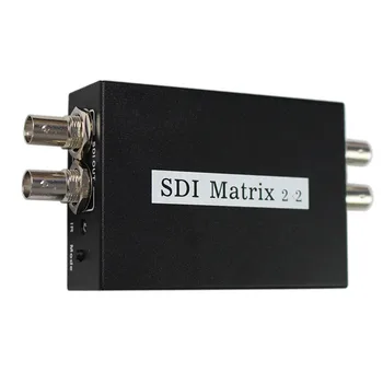 

SDI Matrix 2x2 switcher SDI/HD-SDI/3G-SDI Seamless Switcher Converter Digital Video Signal Switch to High Defination Display