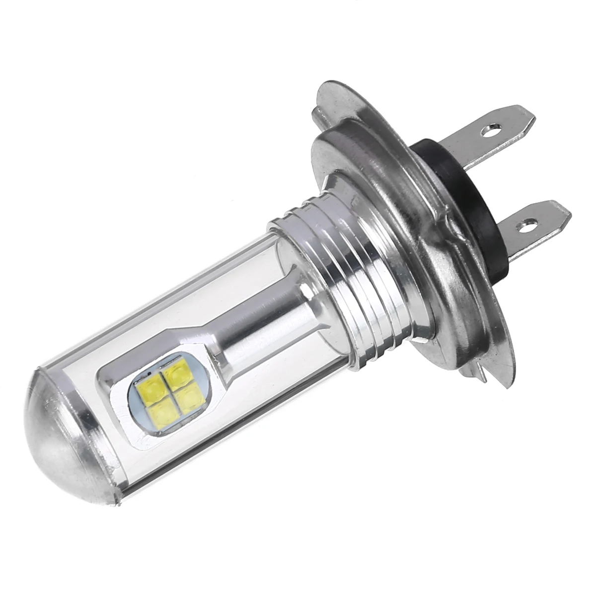 2pcs/set H7 Car Headlight 80W 12V-24V 3000LM LED Fog Lihgt 6000K White Driving Lamp Bulb Universal For All Cars